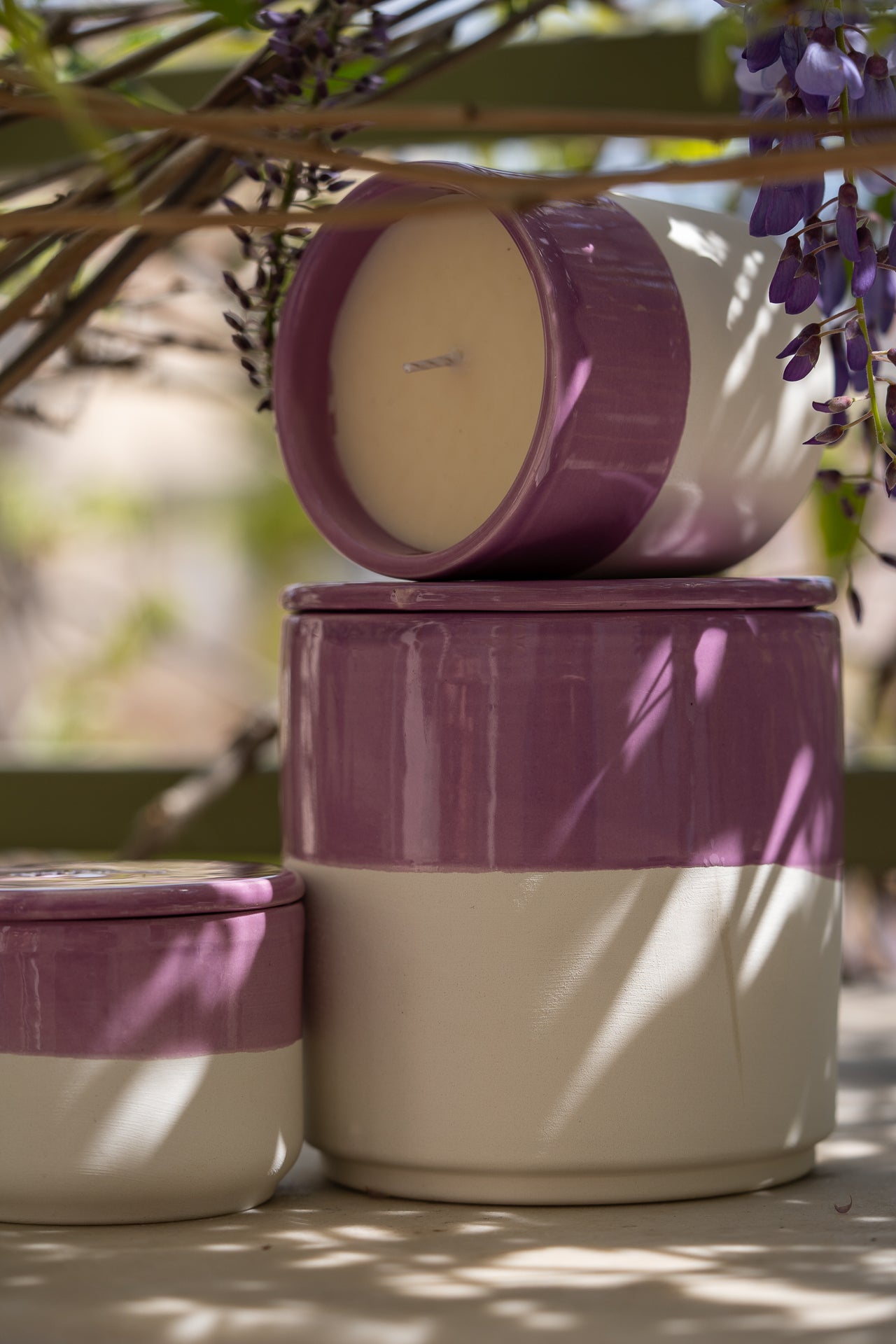 Hyacinth candle