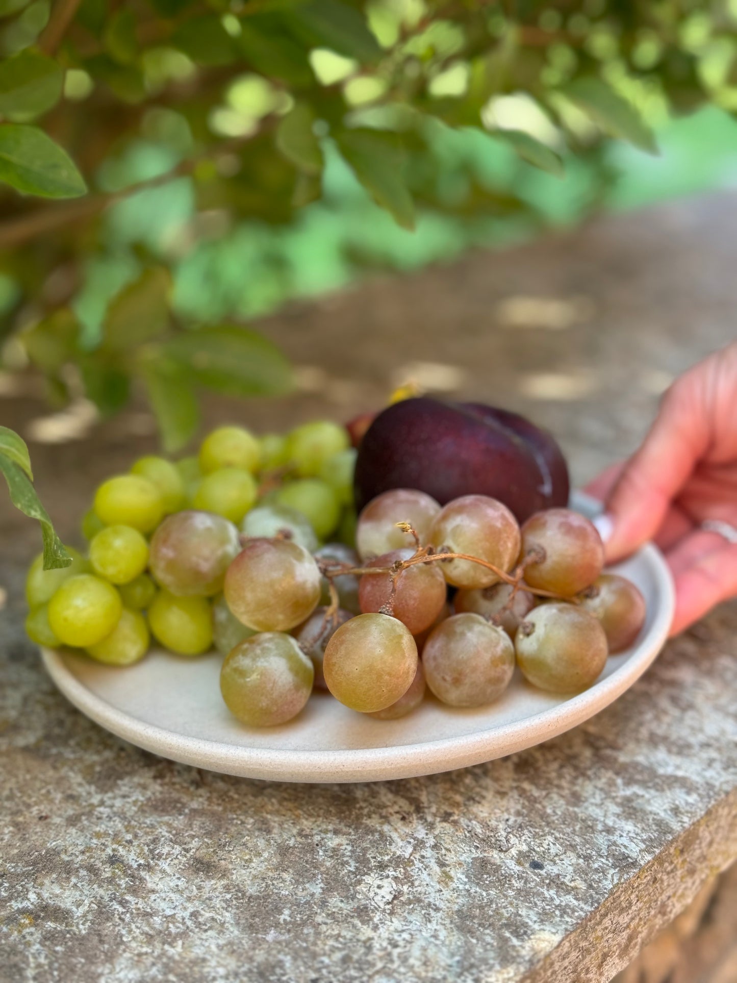 Marga medium plate - hancrafted in Southern Spain