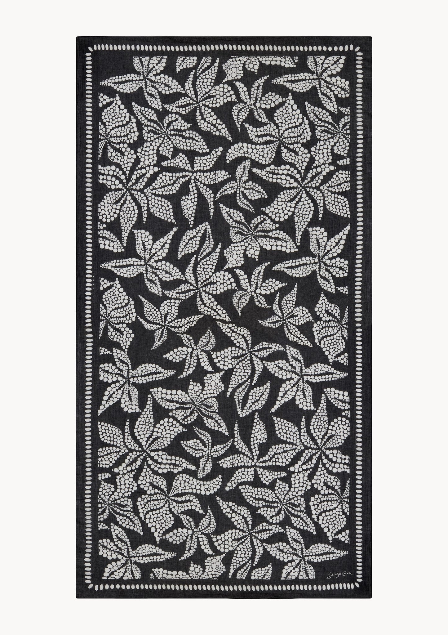 Pareo bloomora black / Pre-order