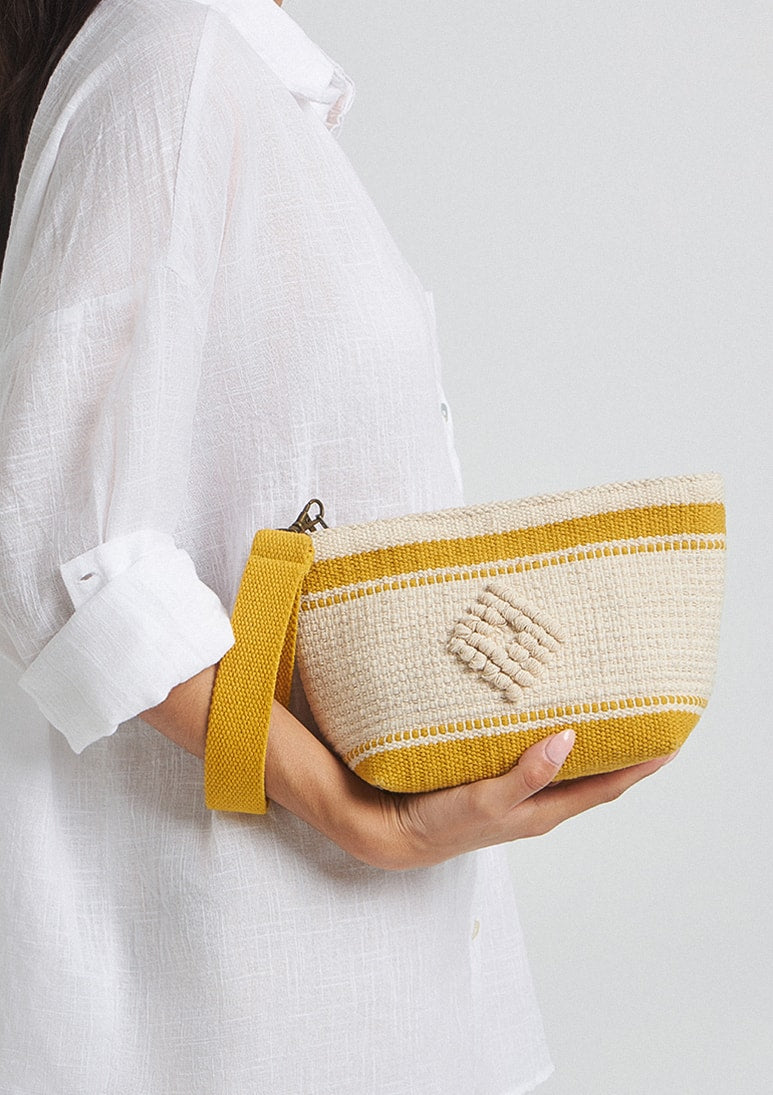 Manu Mini Clutch Senf / Vorbestellung