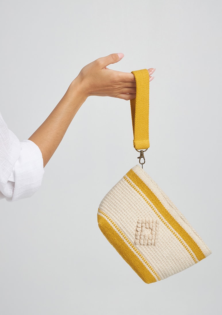 Manu Mini Clutch Senf / Vorbestellung