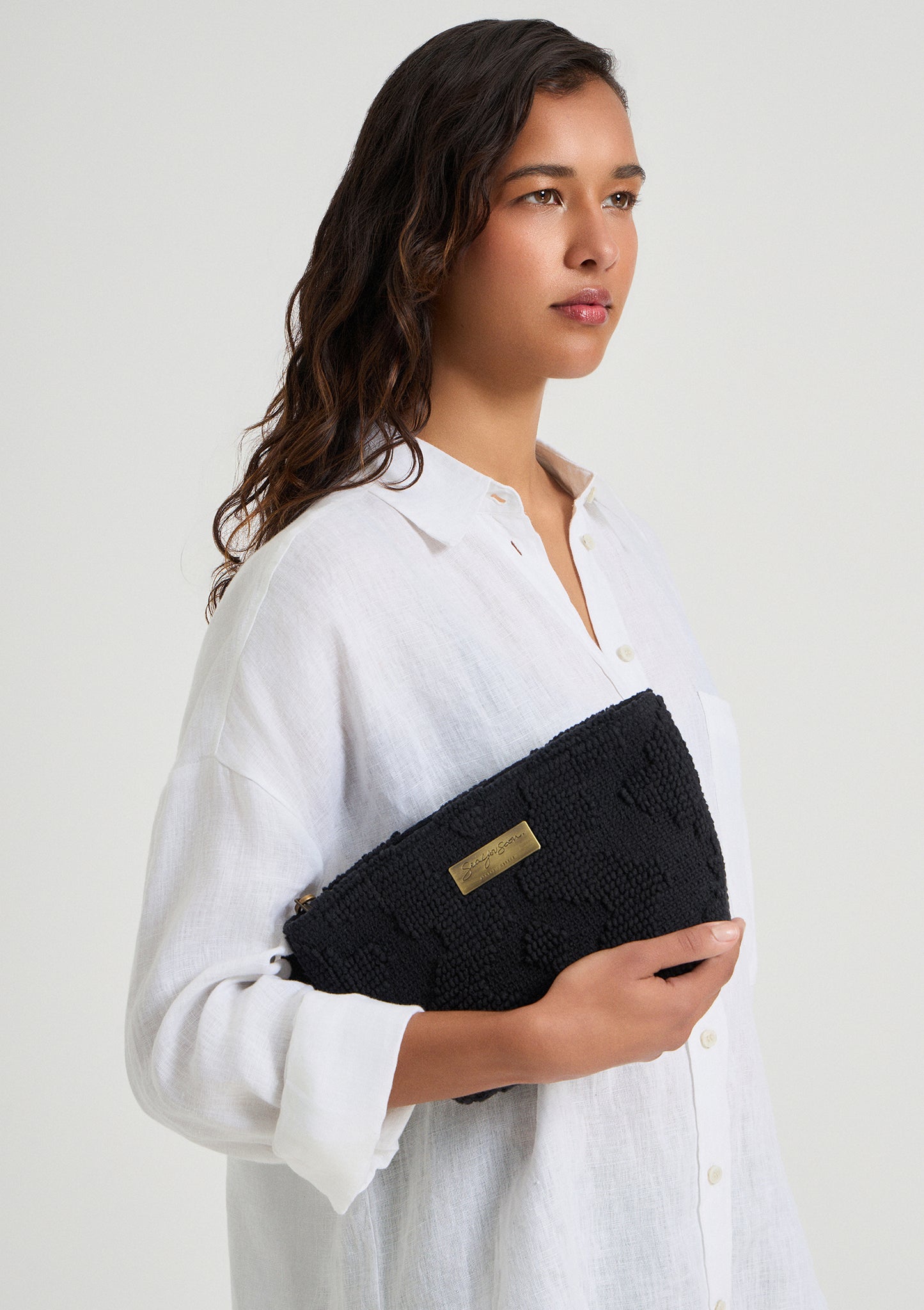 Marsala Mini Clutch schwarz / Vorbestellung