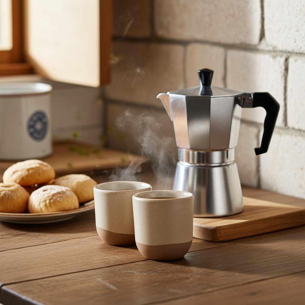 Badlands espresso cups (set of 2) - handcrafted in Southern Spain