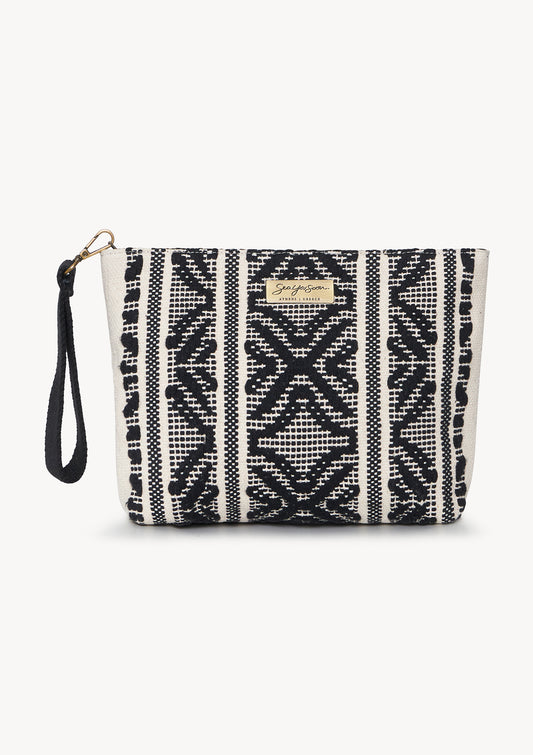 Sorrento Midi Clutch schwarz / Vorbestellung